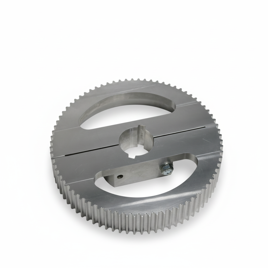 Riemenscheibe Aluminium geteilt